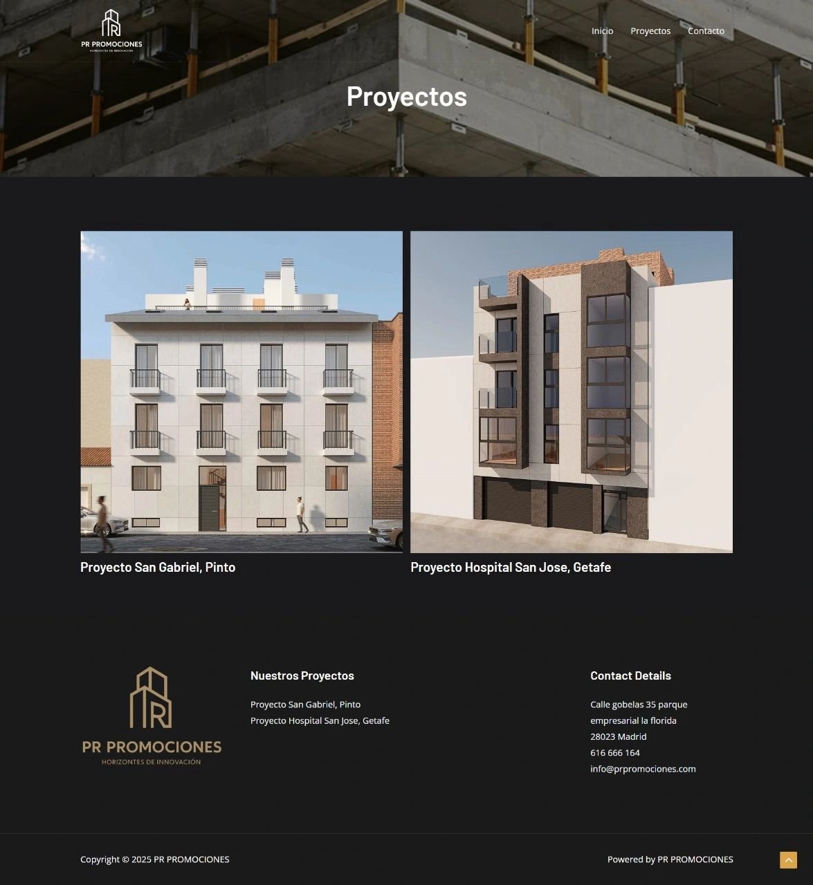 PR Promociones Project Details