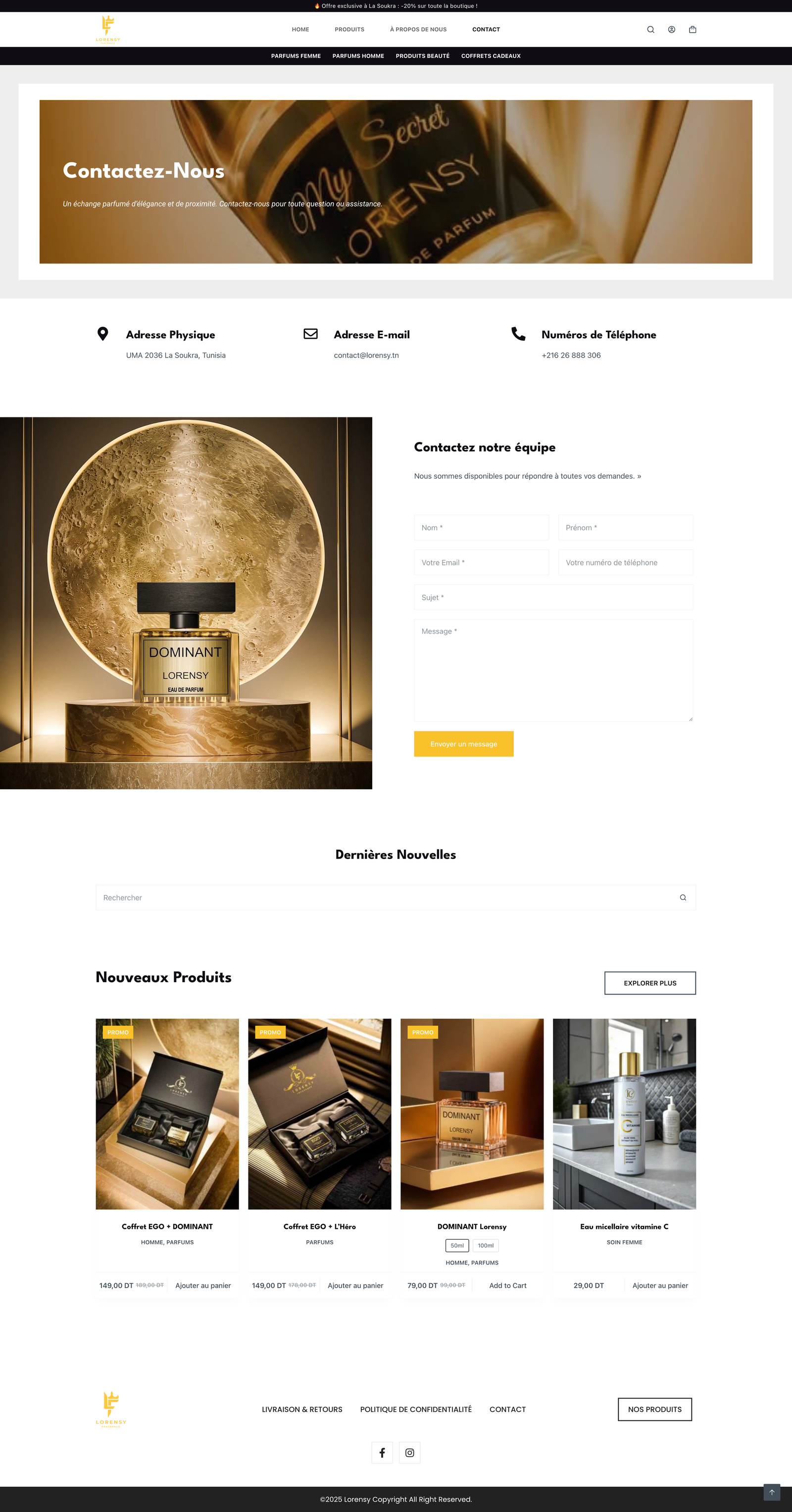 Lorensy - Product Catalog