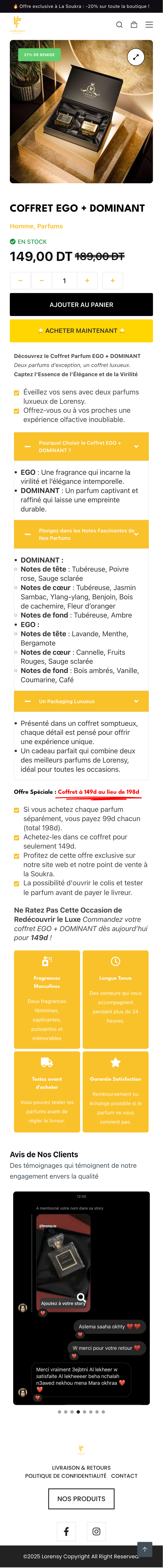 Lorensy - Contact Page