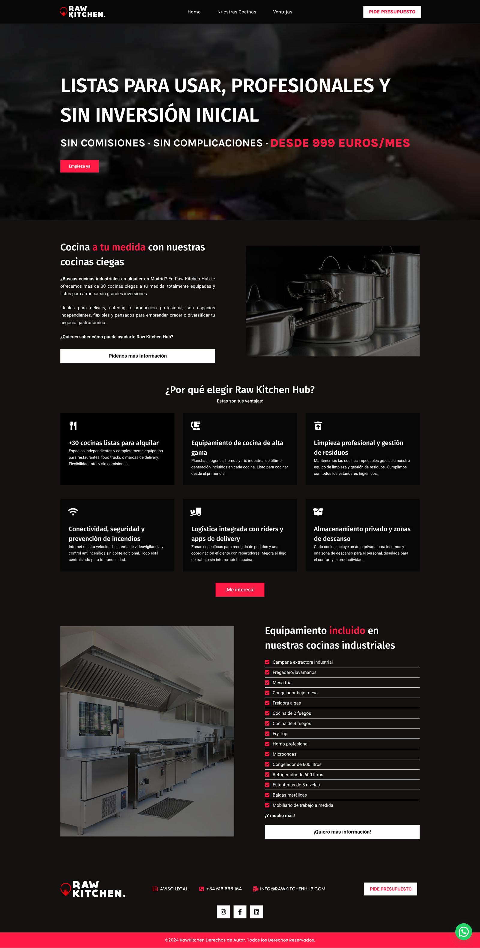 Raw Kitchen Hub - About Section